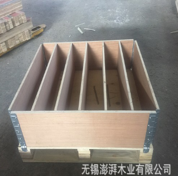 澎湃厂家定做加工出口 围板箱 定制免熏蒸胶合板可拆卸木箱