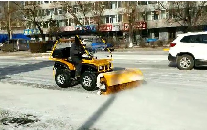 驾驶式扫雪车扫雪机清雪车图片