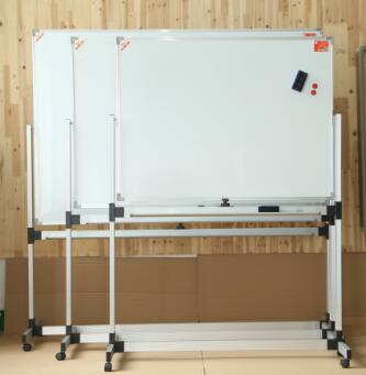 磁性移动支架白板立式办公会议单面写字板家用教学展示板