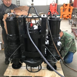 3千瓦抗造小型抽沙泵 3千瓦潜水耐磨采沙泵厂家直销