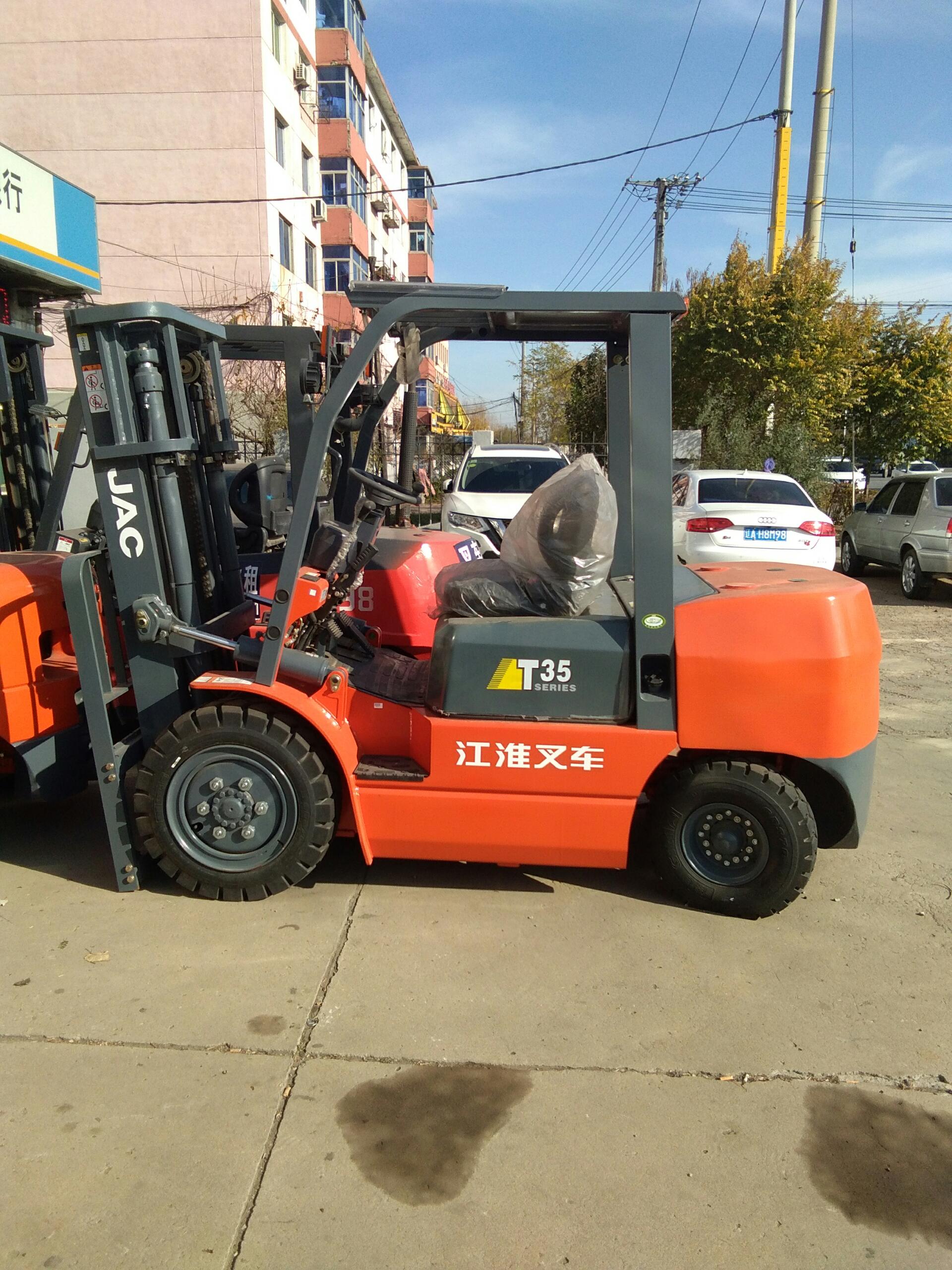 沈阳3.5吨内燃叉车销售，1-18吨叉车，江淮CPCD35T