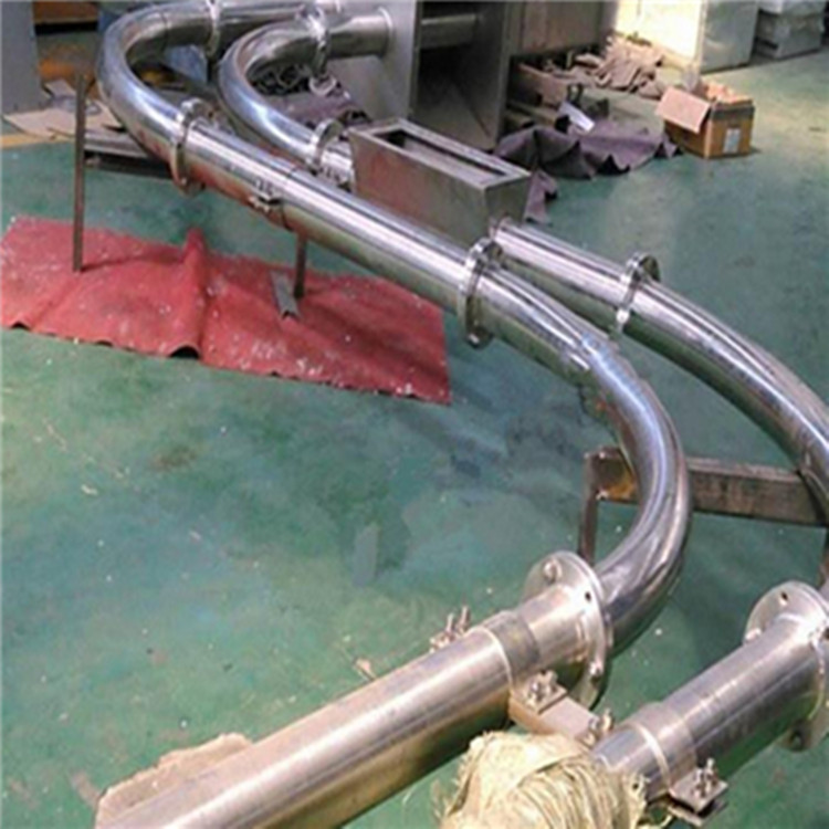 粉体管链机 倾斜用管链输送机直销 碳粉管链输送机制造厂