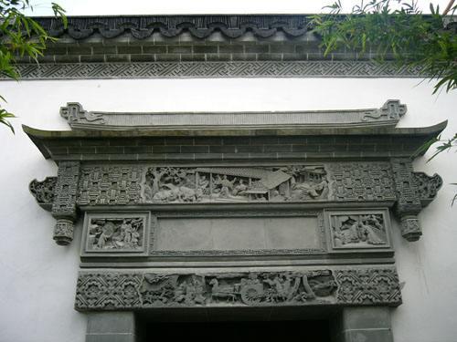 苏州砖雕门楼