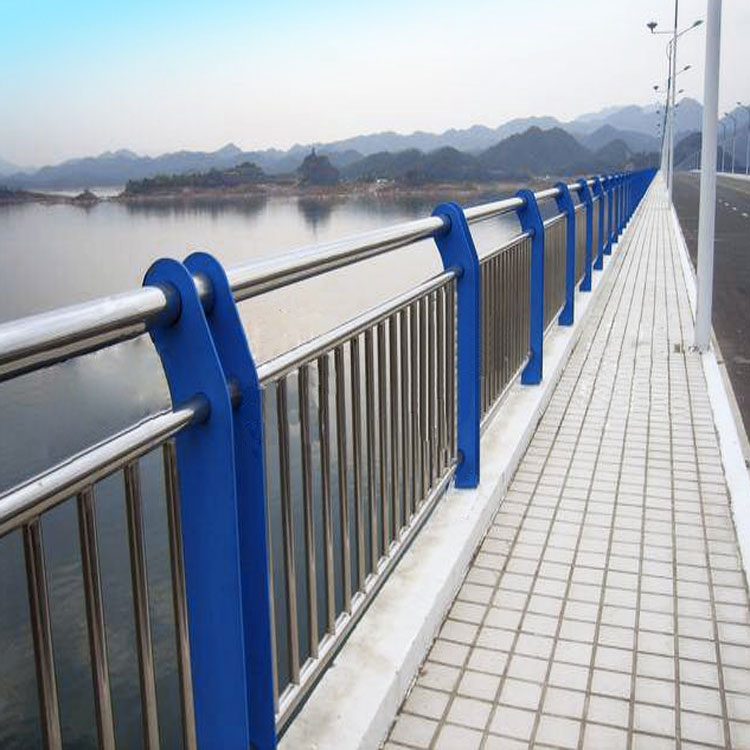 贵州高架桥梁护栏厂家桥上护栏河道桥梁防护栏直销