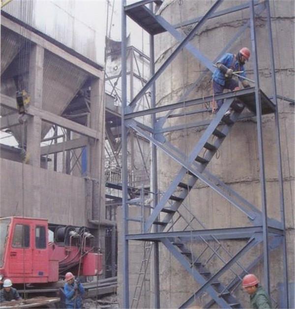 淮北烟囱爬梯安装公司