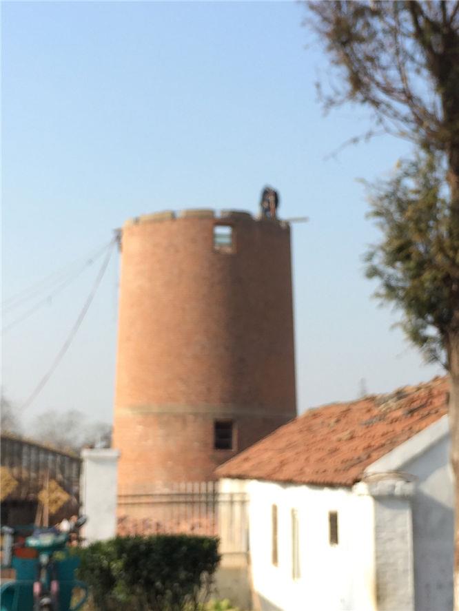 安徽烟囱拆除公司 水泥烟囱