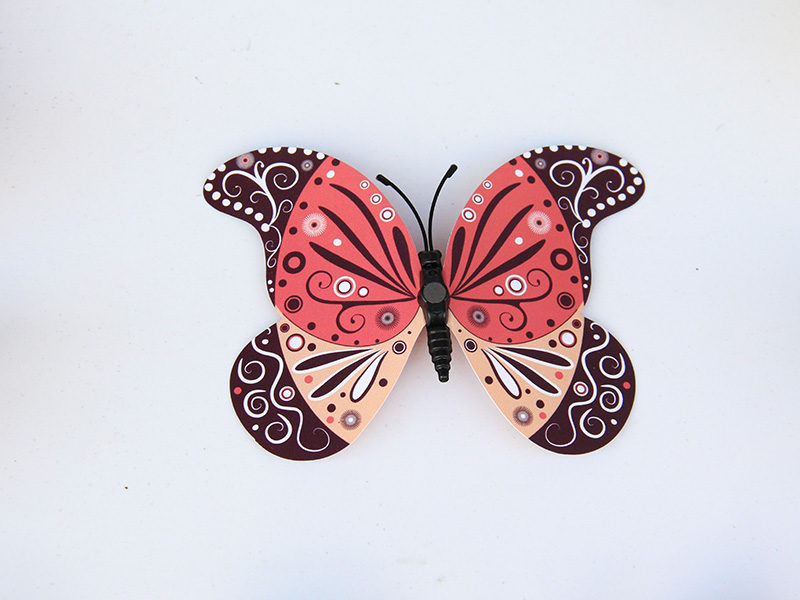 出售仿真蝴蝶——精巧的夜光蝴蝶墙贴温州金蝴蝶工艺品优惠供应