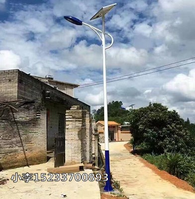 唐山农村6米太阳能路灯锂电led灯价格