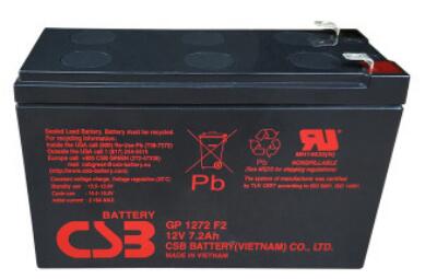 中国台湾CSB蓄电池12V7.2AH小型阀控式密封蓄电池