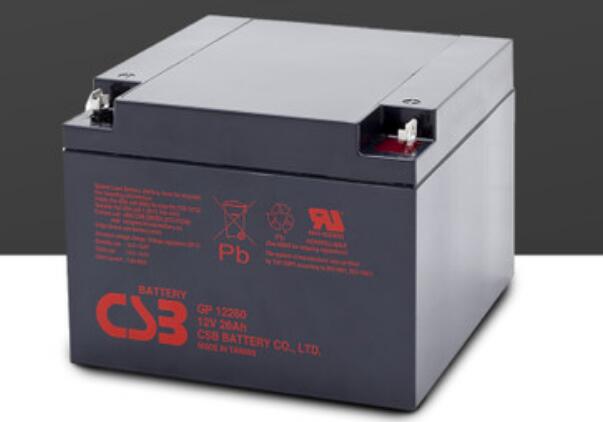 CSB蓄电池希世比GP12260 12V 26AH GPL12260 蓄电池