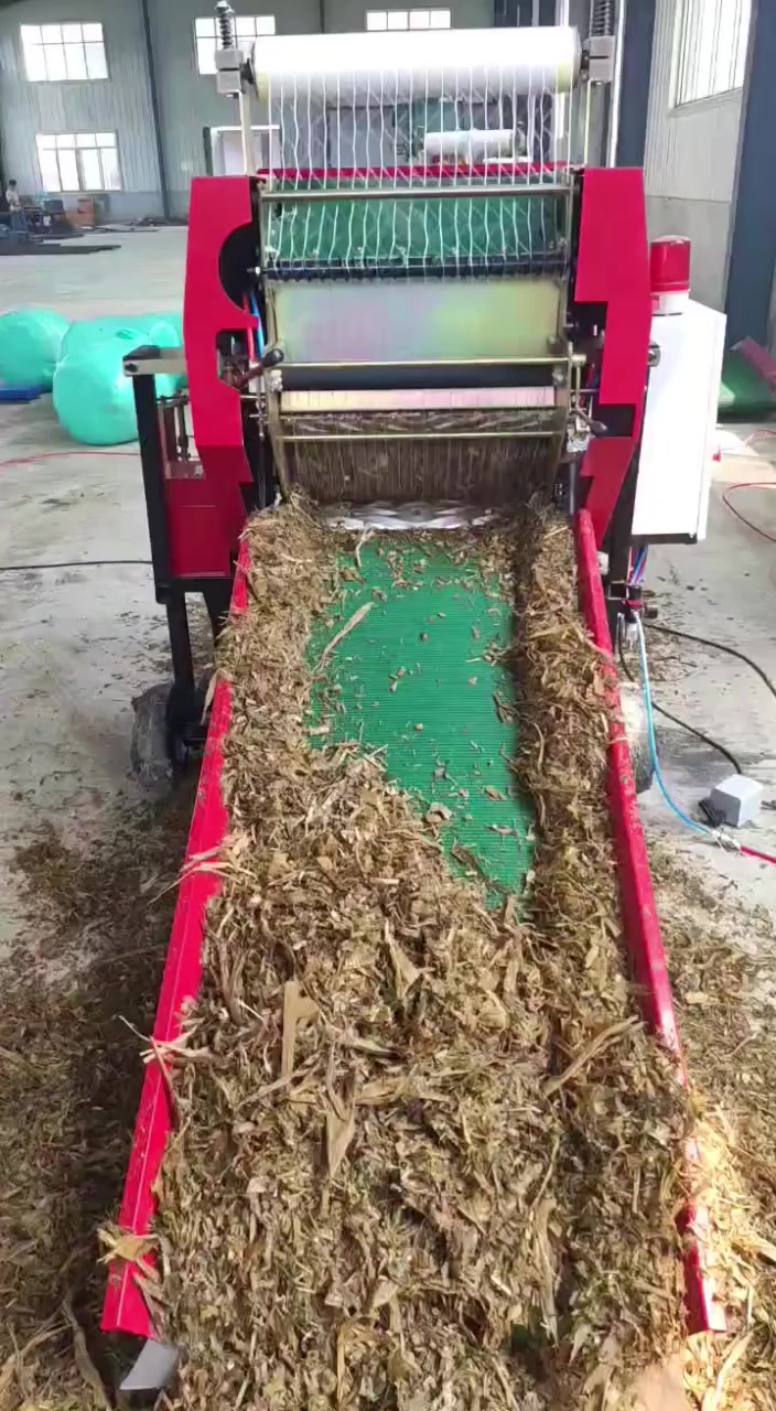 德州申湖牌粉碎型打捆机 破碎型小麦 玉米秸秆捡拾打捆 甩刀式打捆机