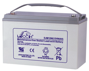 LEOCH理士蓄电池DJM1275铅酸免维护12V75AH阀控式密闭蓄电池报价