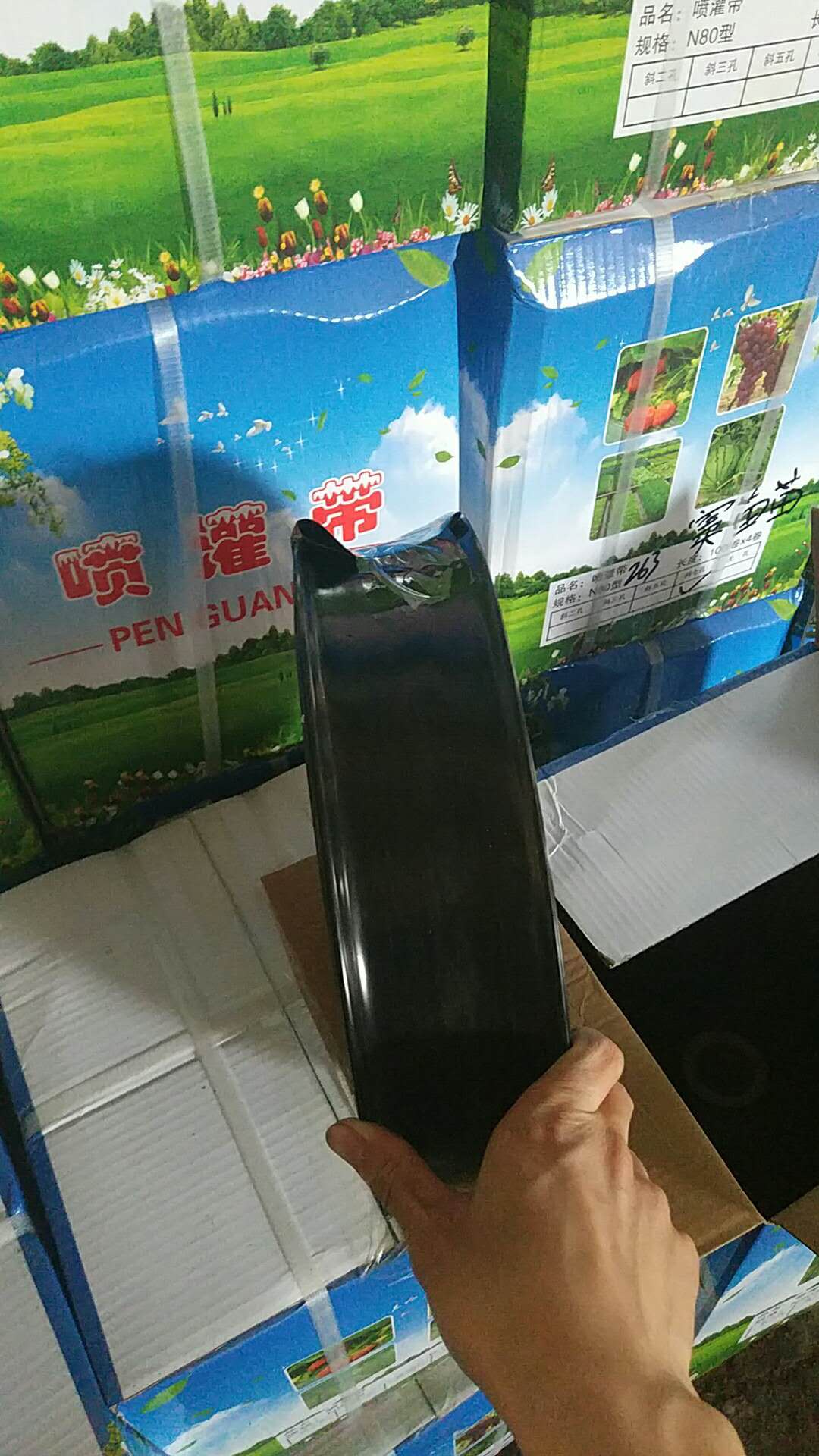 河南省唐河县节水灌溉农业滴灌带