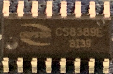 CS8389带AB/D切换、4种防破音、4.8W立体声音频功放IC