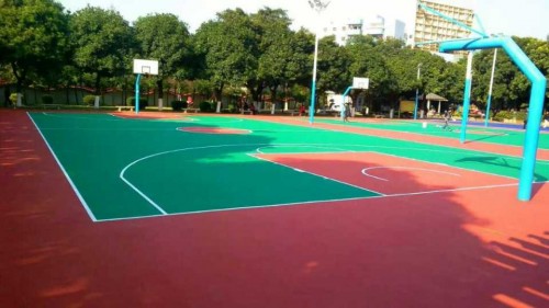 鹰潭5MM塑胶网球场材料 新余网球场防滑地面涂料施工