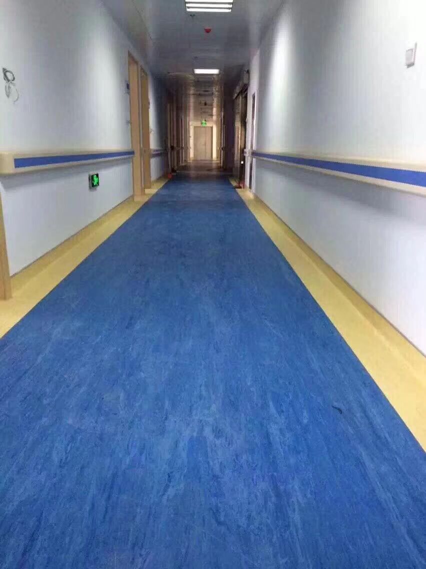 pvc地胶医院，医院专用塑胶地板