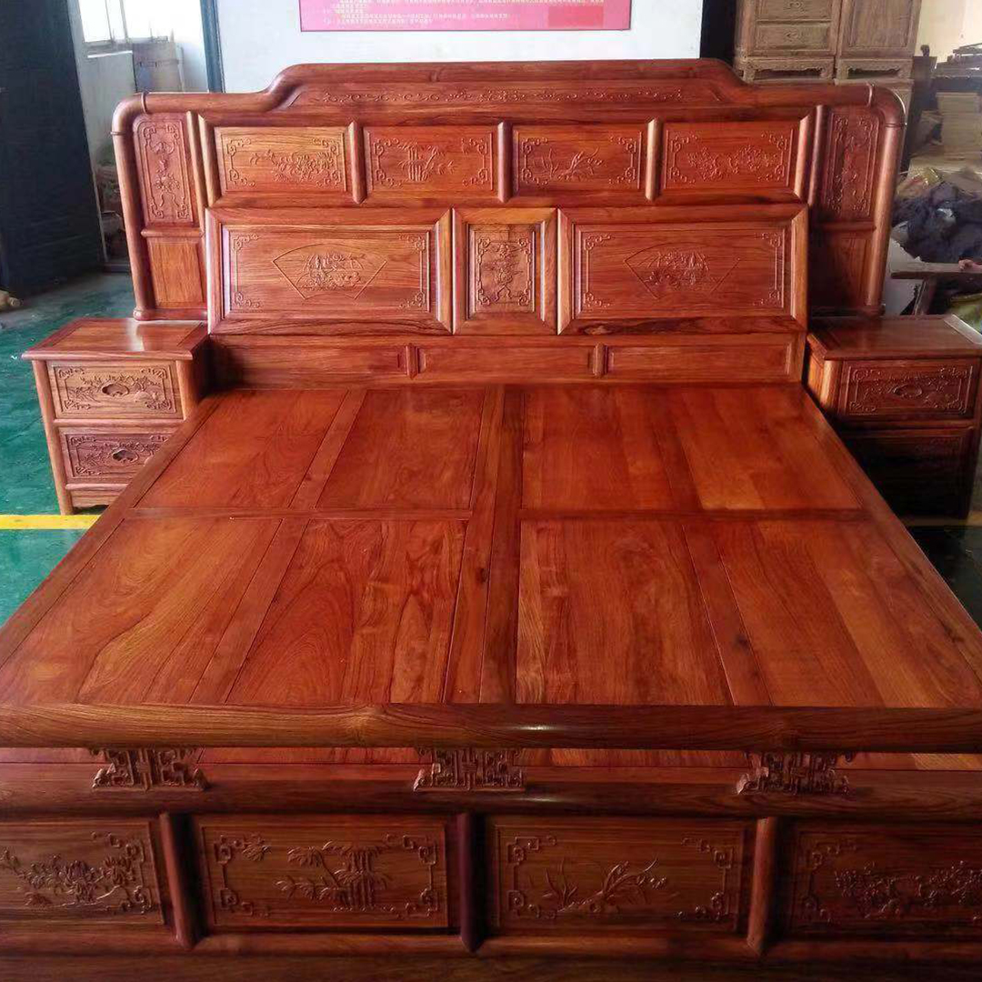 现代家具-实木家具床