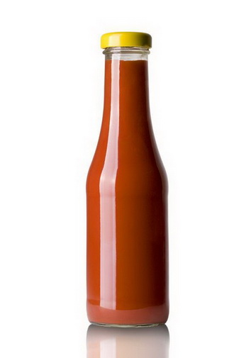番茄酱瓶，300毫升番茄酱瓶，西红柿番茄酱瓶，番茄酱玻璃瓶