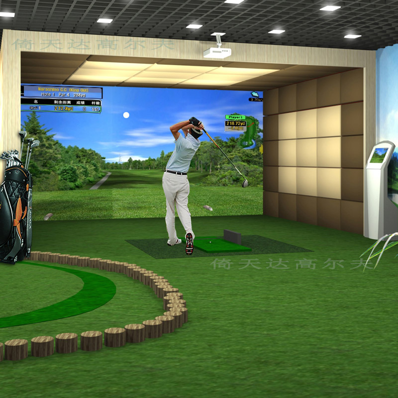 供应韩国斯玛特smart室内高尔夫模拟高尔夫设备 原装进口高速摄像高清