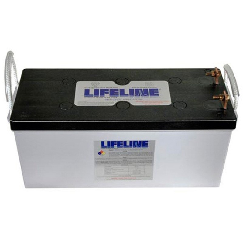 LifeLine蓄电池GPL-8DL船舶免维护电瓶