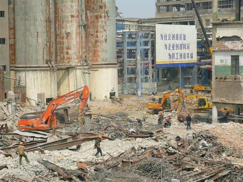 绍兴工厂拆除工厂设备回收整厂拆除工程