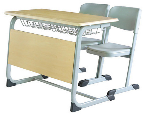 桂林学校课桌椅工厂 品优家具 升降 中小学 小学 钢木 阅览室