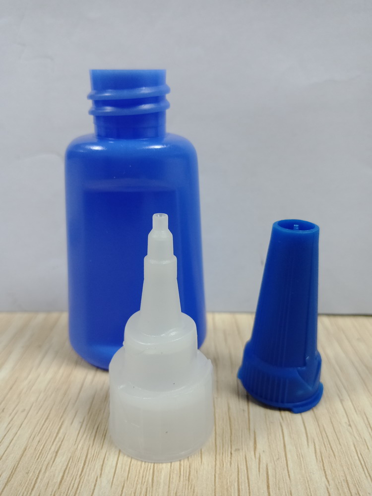 东莞塑料胶水瓶定制生产厂家 高品质韩国蓝瓶批发