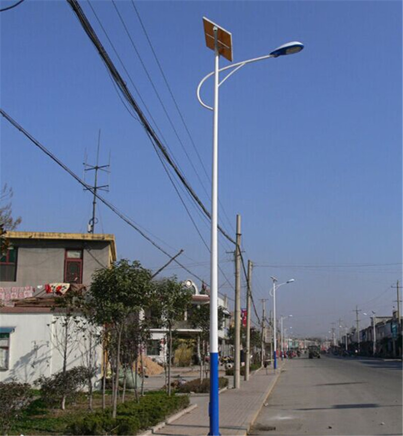 锂电太阳能路灯led光源的 安装方式湘潭株洲路灯厂