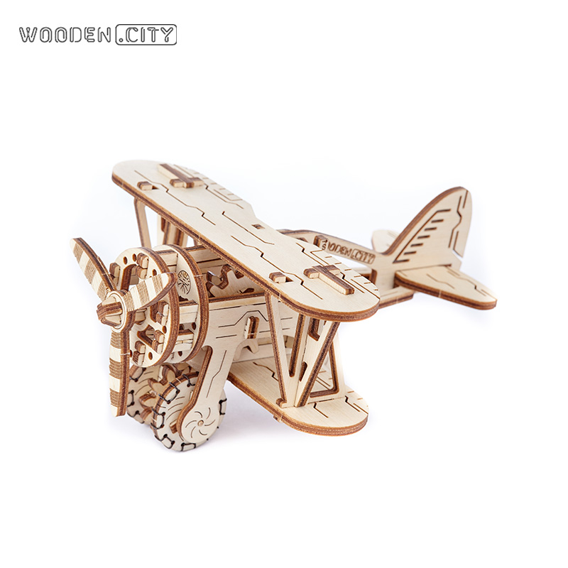 WoodenCity的木质玩具拼起来难吗