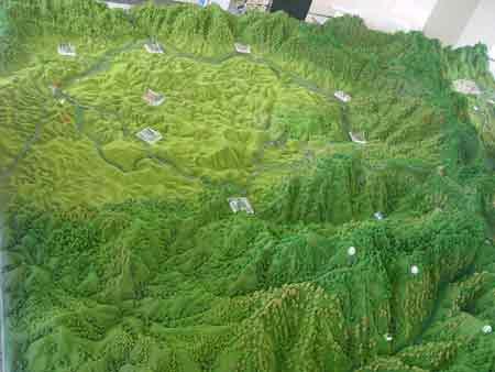 阿坝地形模型规格