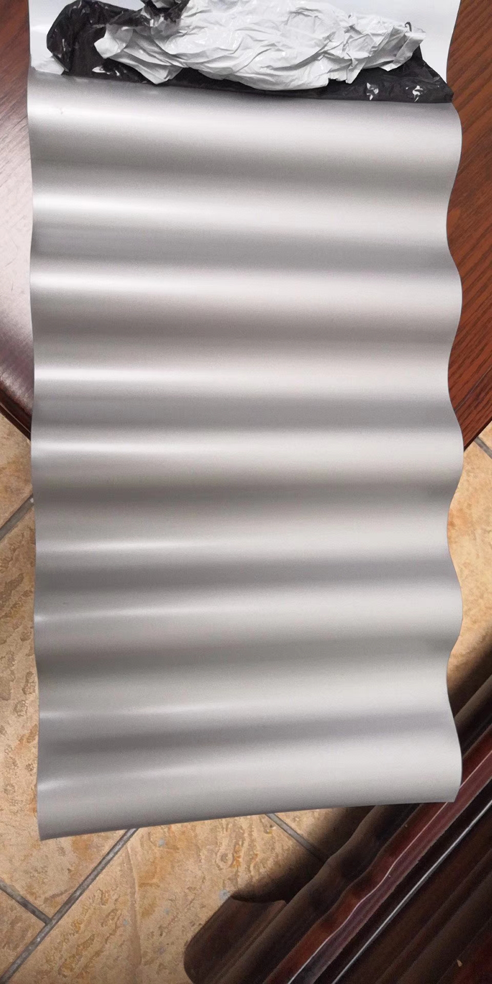 方波波纹板710型铝镁锰金属墙面适用于厂房