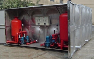 无锡厂价制售智能化箱泵一体化不锈钢水箱