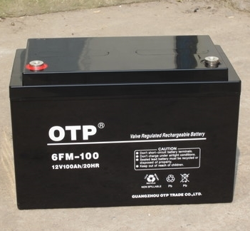 OTP蓄电池6FM-120、12v120ah/20HR纸箱包装