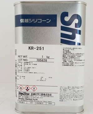 日本信越KR-251硅油 粘玻璃電子元件塑料橡膠金屬絕緣底涂膠 1Kg