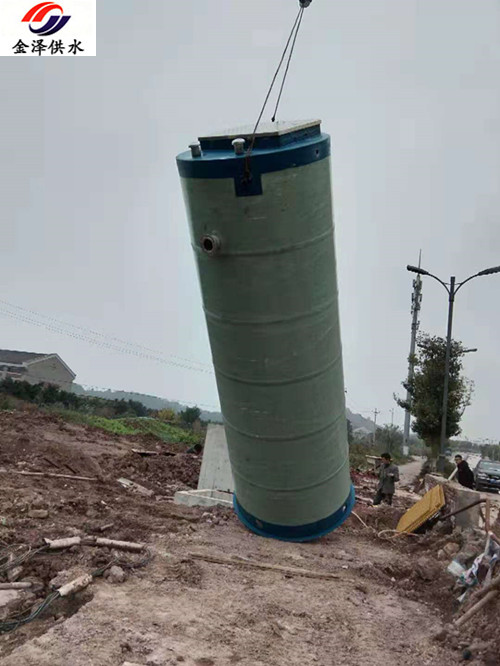 上海区域玻璃钢一体化污水泵站厂家