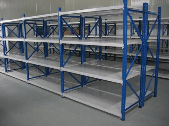 江苏供应移动式可定制中型仓储角钢展示货架