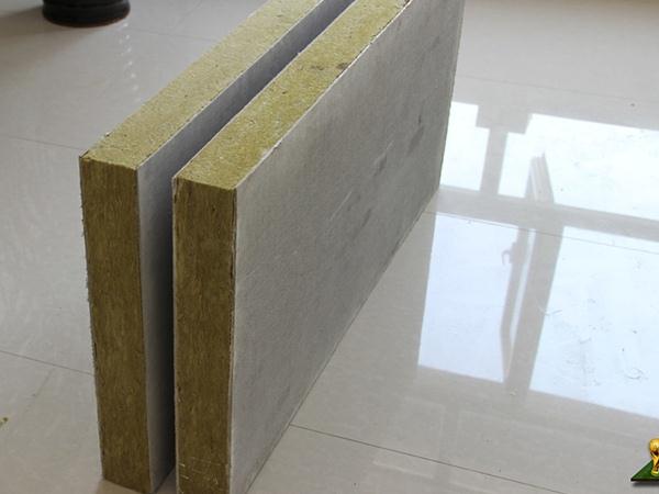 岩棉复合板|外墙保温岩棉复合板|机制复合砂浆岩棉板厂家