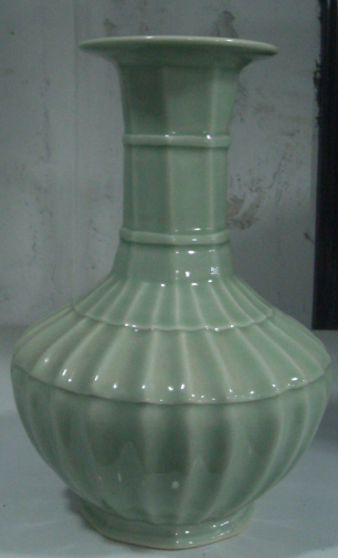 影青釉陶瓷花瓶加工制作陶瓷观音瓶仿古花瓶工艺品厂家定做