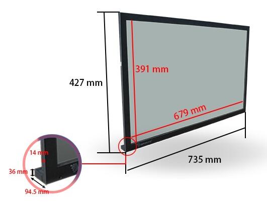 32寸LCD显示屏/32寸led透明屏技术成熟