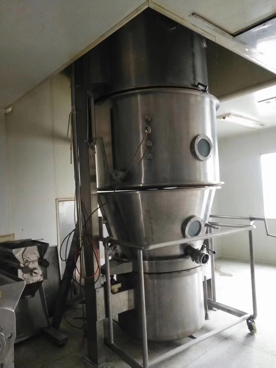 二手120型沸腾制粒干燥机 多功能沸腾制粒干燥设备
