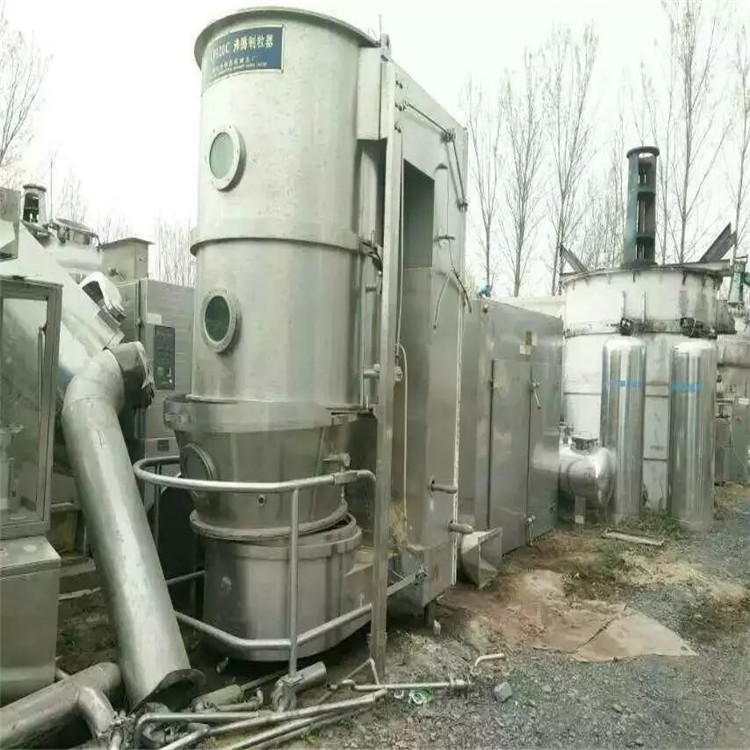 二手120型沸腾制粒干燥机 多功能沸腾制粒干燥设备