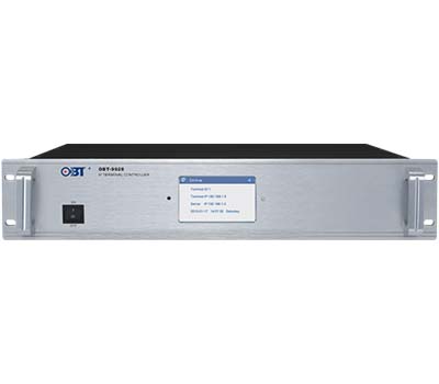 OBT欧博IP网络广播-9928IP数字网络广播机架式终端控制器