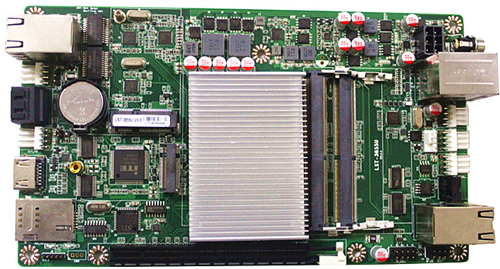 3865U全集成主板支持PCIE卡槽AI监控主板