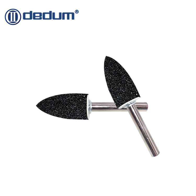 中国台湾DEDUM精品树脂磨头树脂合金带柄砂轮6柄金属模具研磨打磨抛光