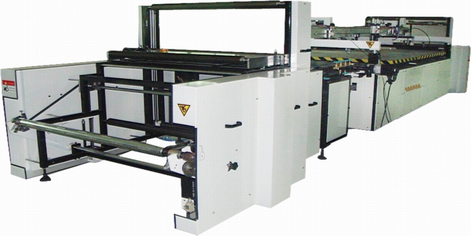 全自动卷材大幅面丝网印刷机