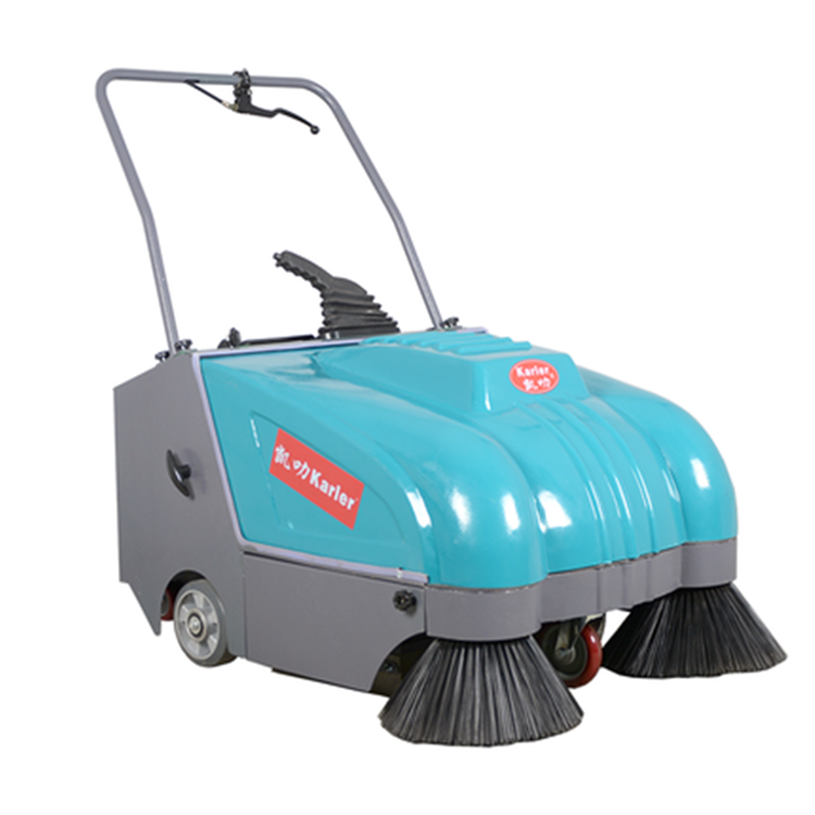 凯叻KL800扫地机手推式电动清扫车小区道路灰尘树叶清扫