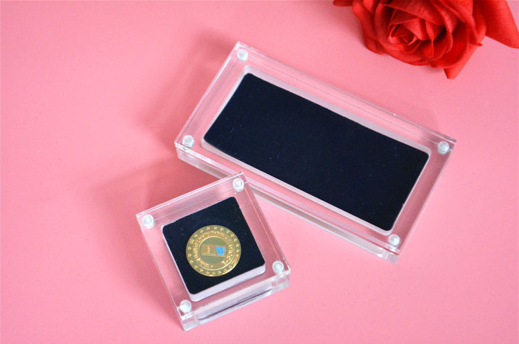 亚克力盒子 亚克力透明金条盒子 精品小盒子 订制尺寸 工厂加工