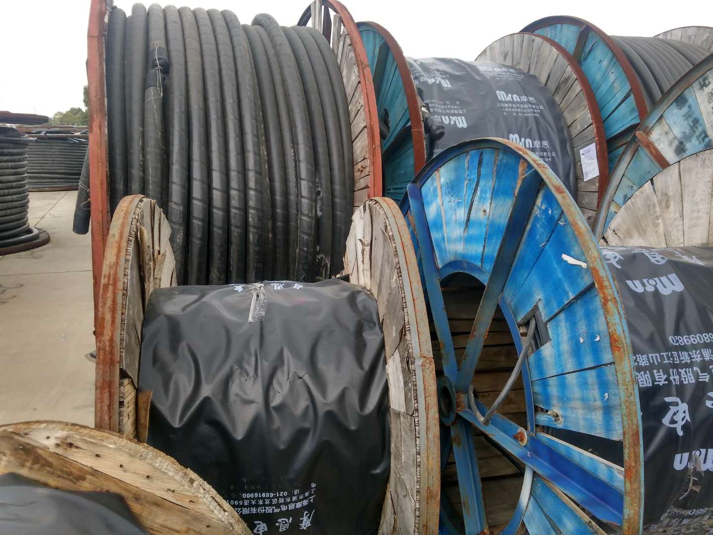 沈阳电缆线回收大市场 沈阳废旧电缆回收基地