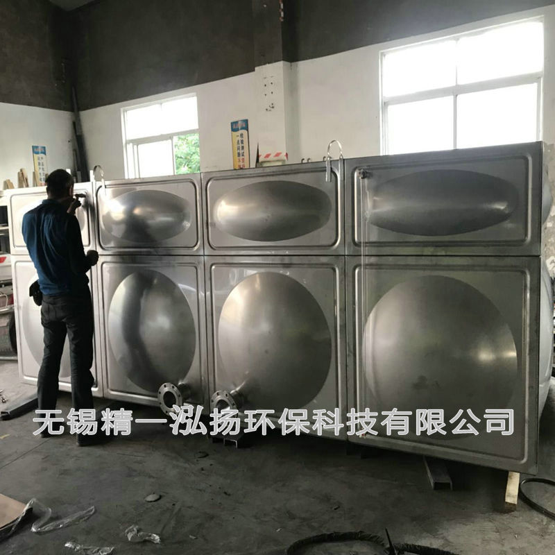 不锈钢水箱价格免费提供 无锡精一泓扬厂家304方形水箱生产