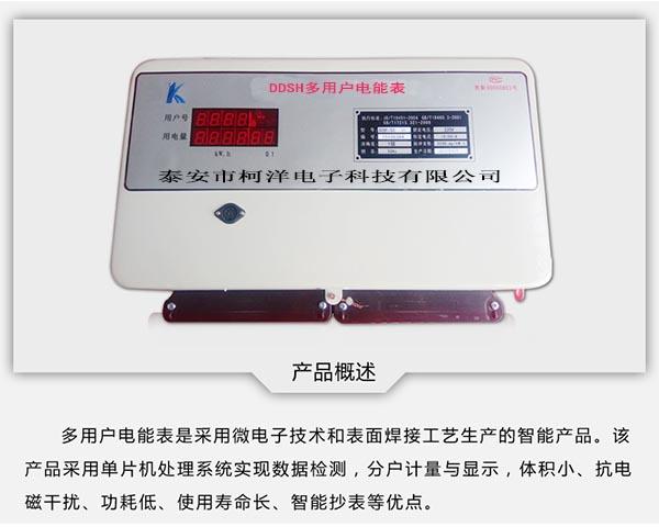 广州供应集中式多用户电表智能